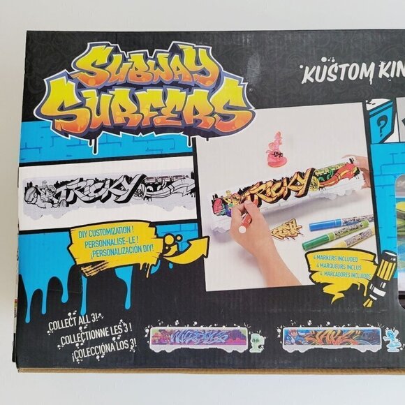 Subway Surfers Kustom Kings Uptown Tricky Subway Car Kids DIY Decorative Toy NIB - Picture 8 of 15